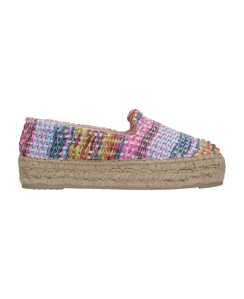 商品Manebi|Acapulco Espadrilles In Multicolor Silver,价格¥1062,第1张图片