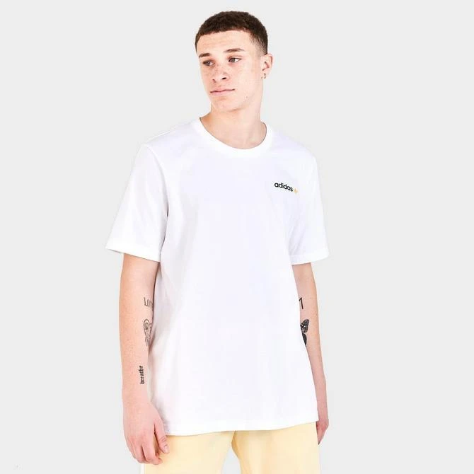 商品Adidas|Men's adidas Originals Sport Resort Sailing Graphic Print Short-Sleeve T-Shirt,价格¥74,第3张图片详细描述