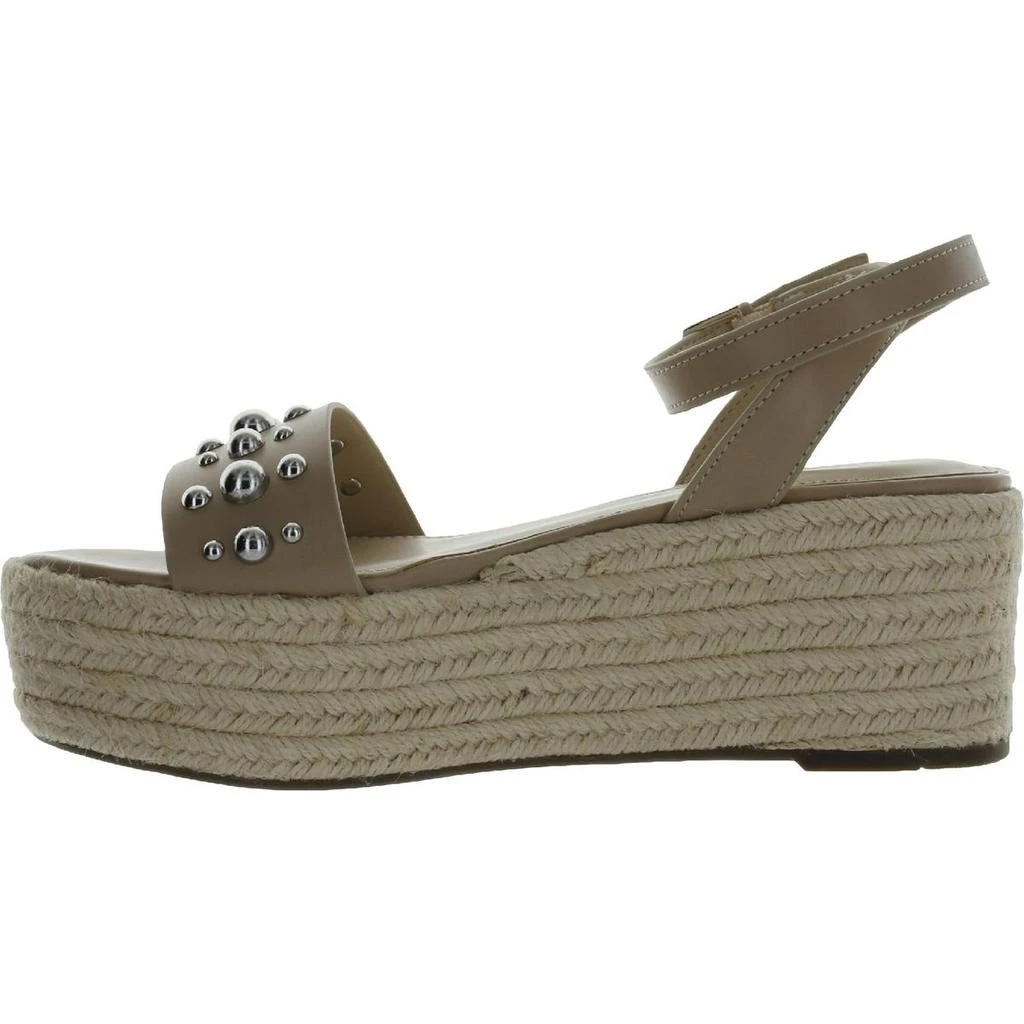 商品Marc Fisher|Marc Fisher Womens Joyce Ankle Strap Studded Flatform Sandals,价格¥70,第2张图片详细描述