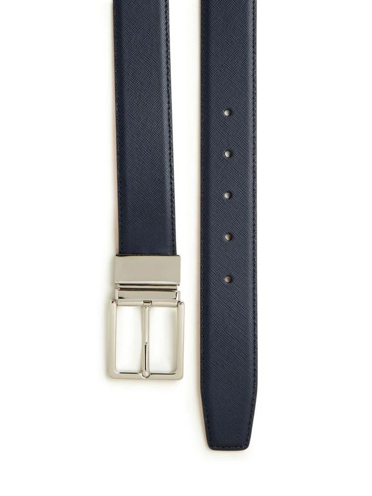 商品Saks Fifth Avenue|COLLECTION Two-Toned Reversible Saffiano Leather Belt,价格¥633,第2张图片详细描述