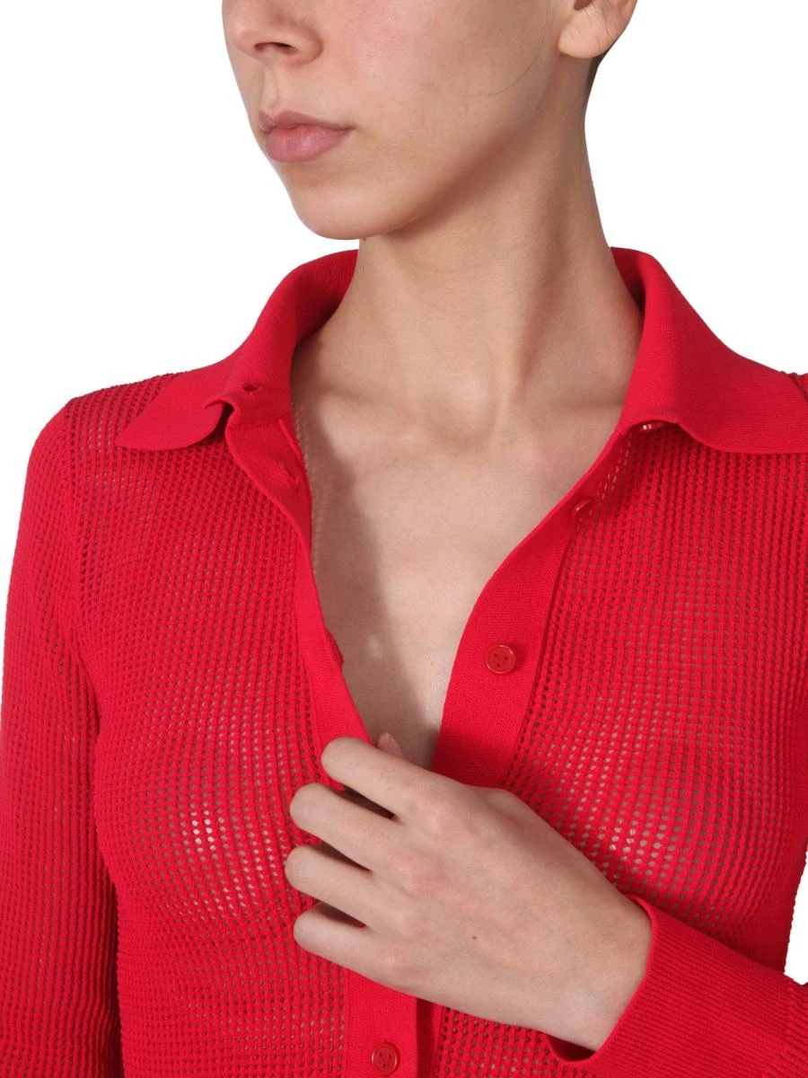 商品【商品预售7天发货】 Bottega Veneta|Bottega Veneta 女士针织毛衣 648977 红色,价格¥5450,第5张图片详细描述