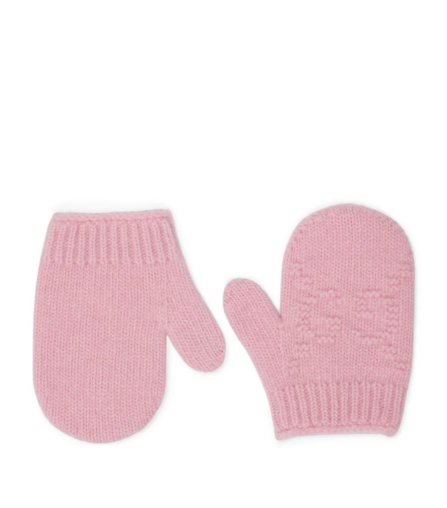 商品Gucci|Wool GG Mittens,价格¥933,第1张图片