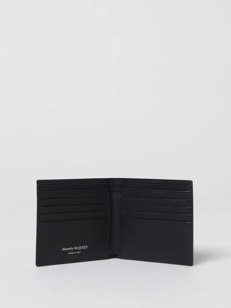 商品Alexander McQueen|Alexander McQueen leather wallet with logo,价格¥1901,第2张图片详细描述