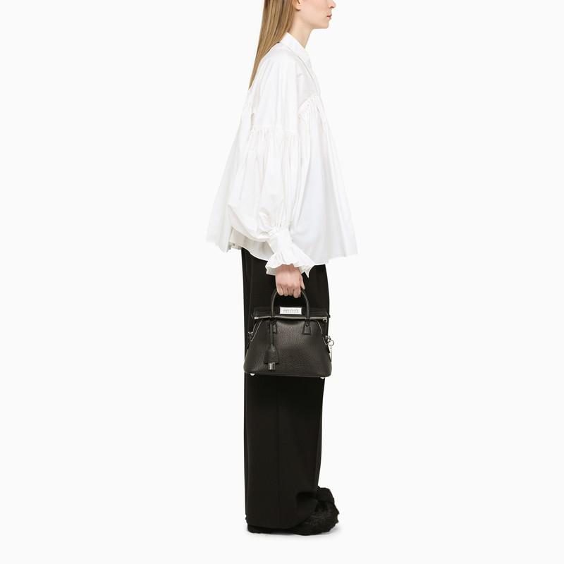 商品MAISON MARGIELA|5AC mini black leather bag,价格¥13544,第4张图片详细描述