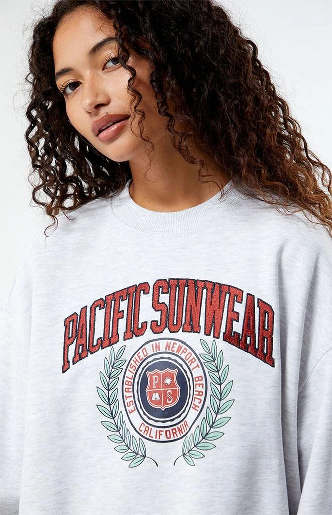 商品PacSun|Pacific Sunwear Crest Crew Neck Sweatshirt,价格¥348,第2张图片详细描述