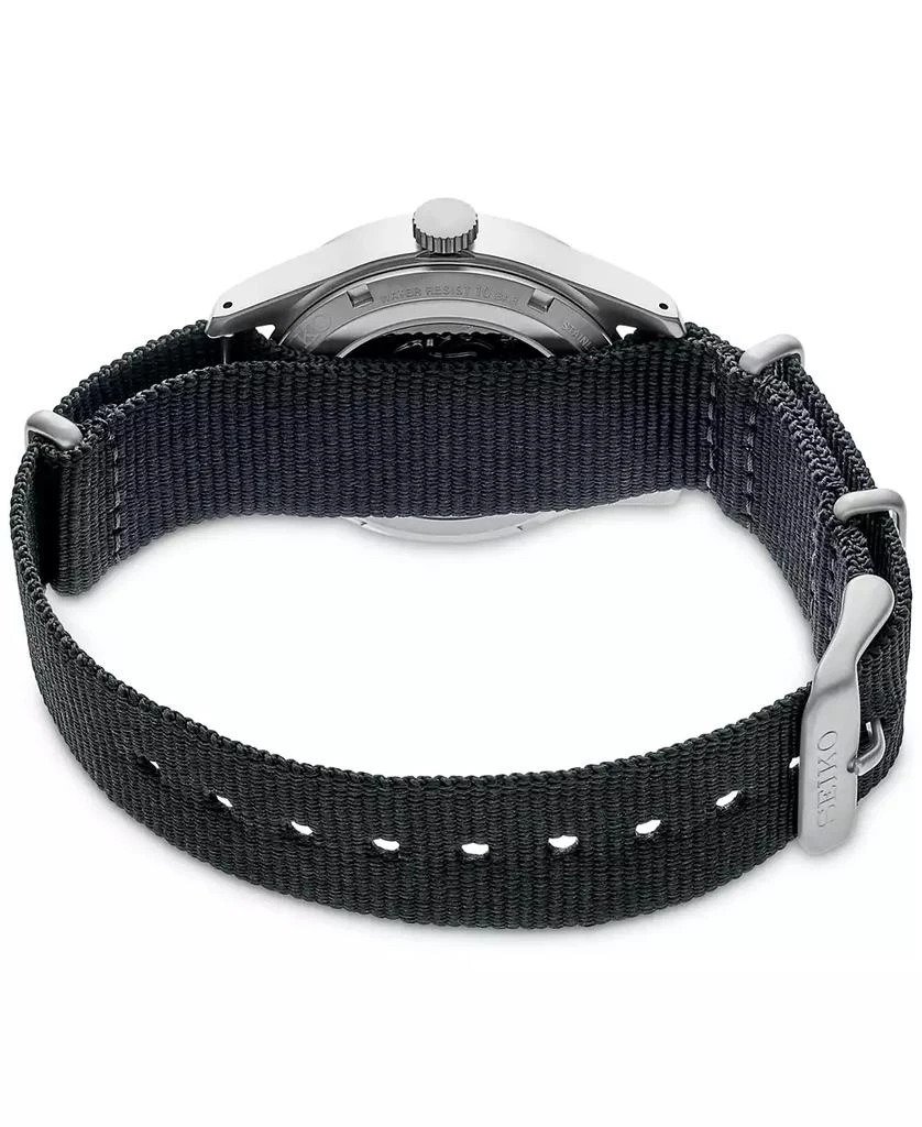 商品Seiko|Men's Automatic 5 Sports Gray Nylon Strap Watch 43mm,价格¥2187,第3张图片详细描述