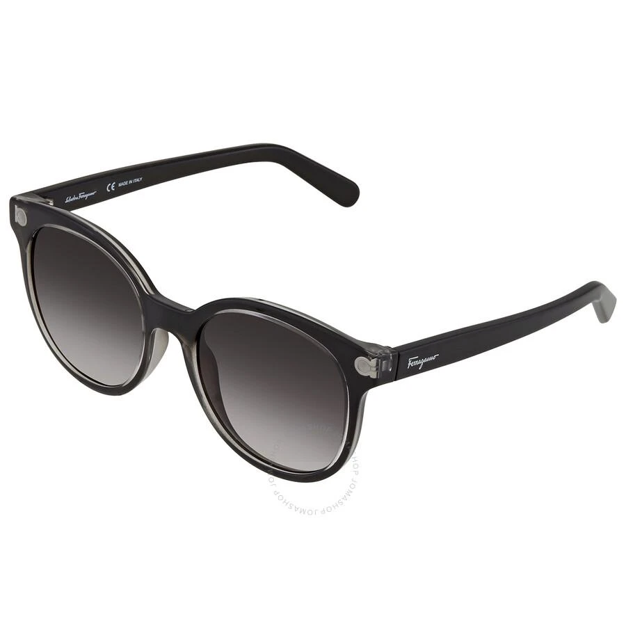 商品Salvatore Ferragamo|女式 灰色渐变圆形太阳镜 SF833S00153 ,价格¥593,第3张图片详细描述