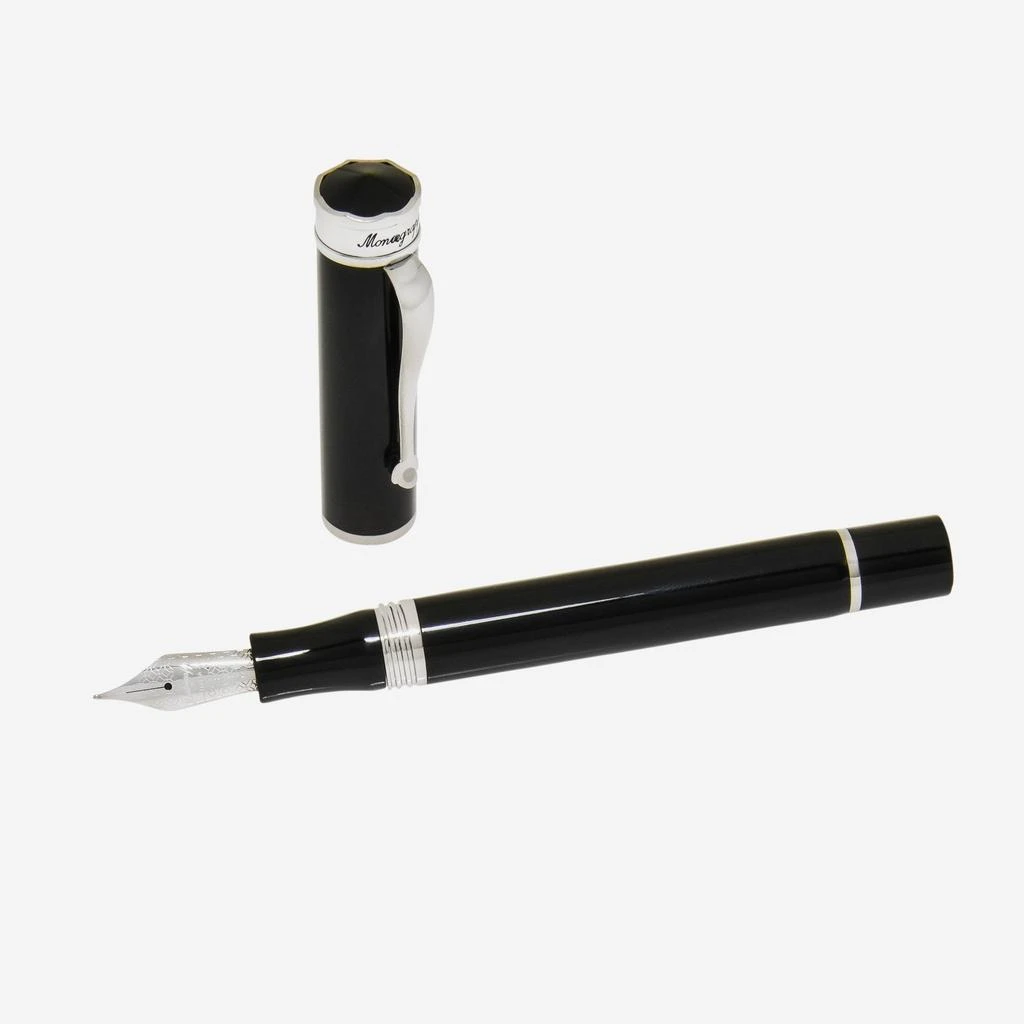 商品Montegrappa|Montegrappa Ducale Black Fountain Pen (M) ISDUR3PC,价格¥1472,第2张图片详细描述