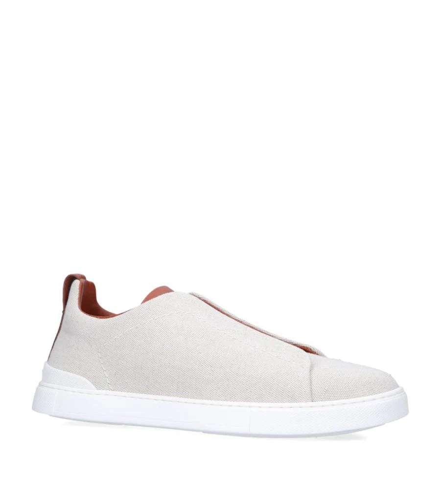 商品Zegna|Triple Stitch Sneakers,价格¥7678,第1张图片