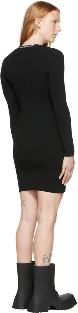 商品Alexander Wang|黑色粘纤连衣裙,价格¥4894,第3张图片详细描述