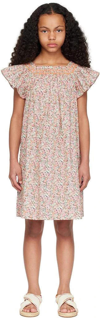 商品Bonpoint|Kids Multicolor Coryse Dress,价格¥1665,第1张图片