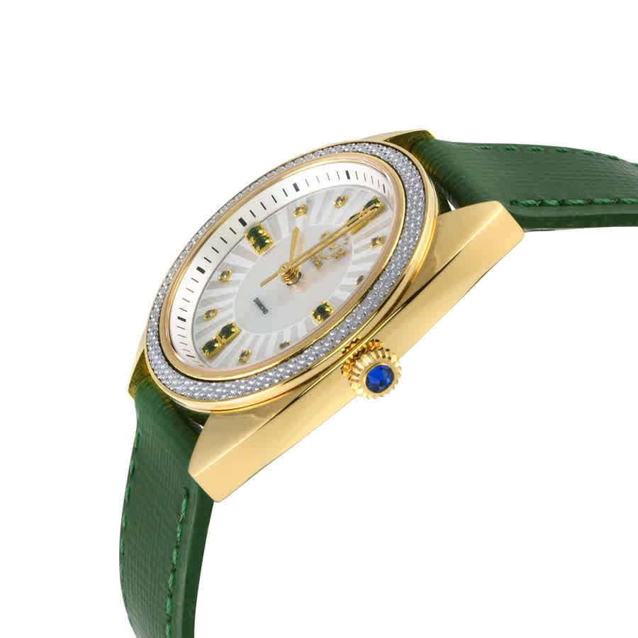 GV2 by Gevril Palermo Diamond Mother of Pearl Dial Ladies Watch 13105商品第3张图片规格展示