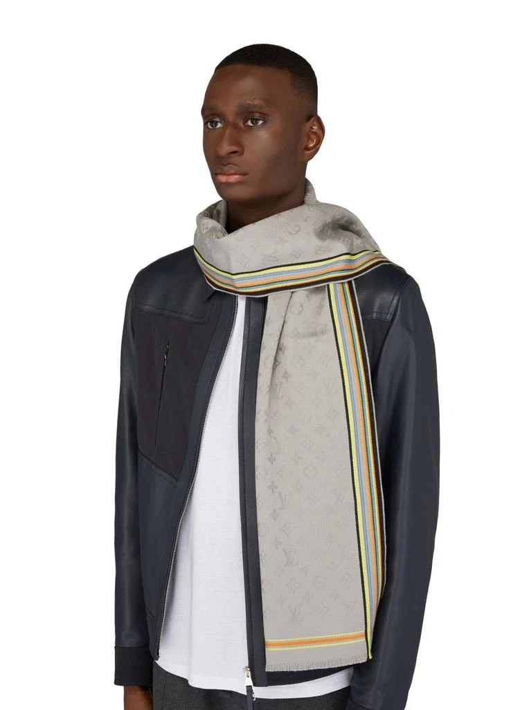 商品Louis Vuitton|Monogram Fluo Frame 长围巾,价格¥3816,第2张图片详细描述
