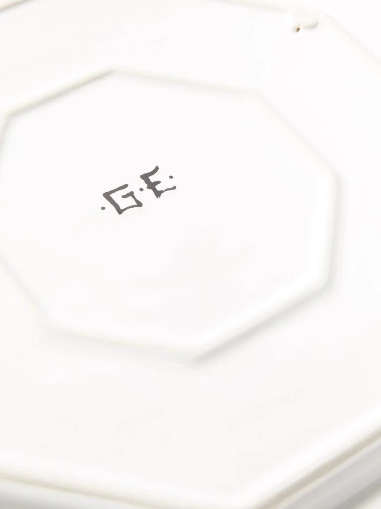 商品Gergei Erdei|Giardino hand-painted ceramic dinner plate,价格¥534,第5张图片详细描述