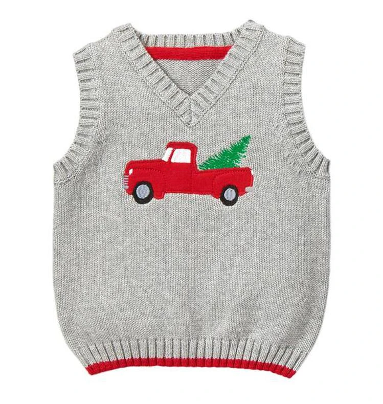 商品Gymboree|Truck Sweater Vest,价格¥124,第1张图片