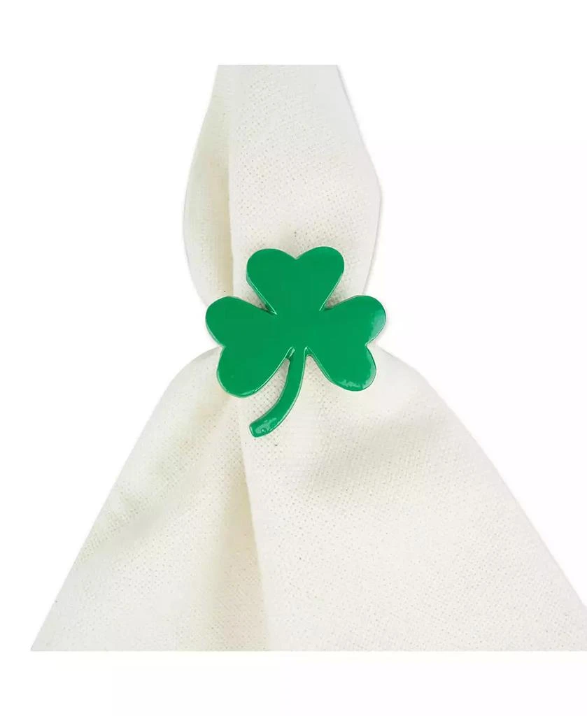 商品Design Imports|Shamrock Napkin Ring, Set of 6,价格¥269,第2张图片详细描述