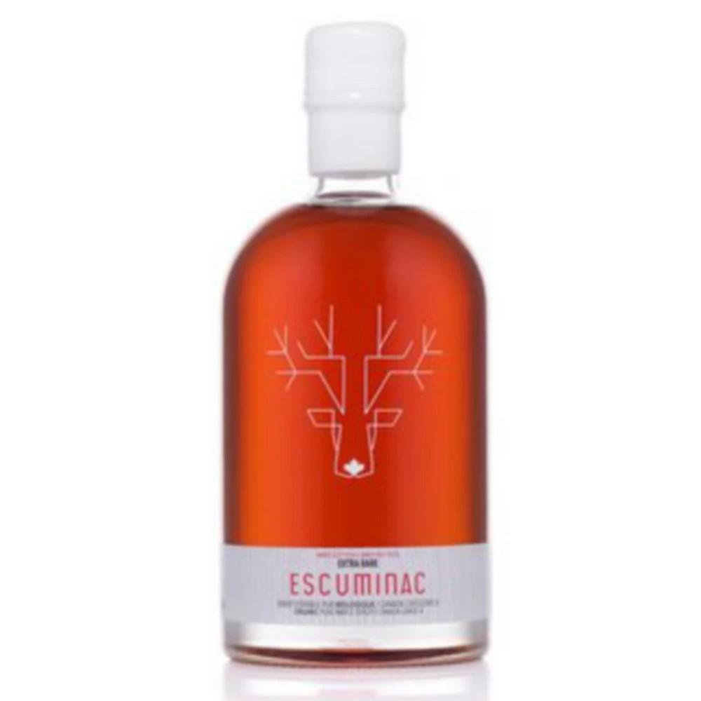 商品Escuminac|Canadian Extra Rare Amber Rich Taste Maple Syrup 100% Pure and Organic, 1 Pack x 500 ml,价格¥179,第1张图片