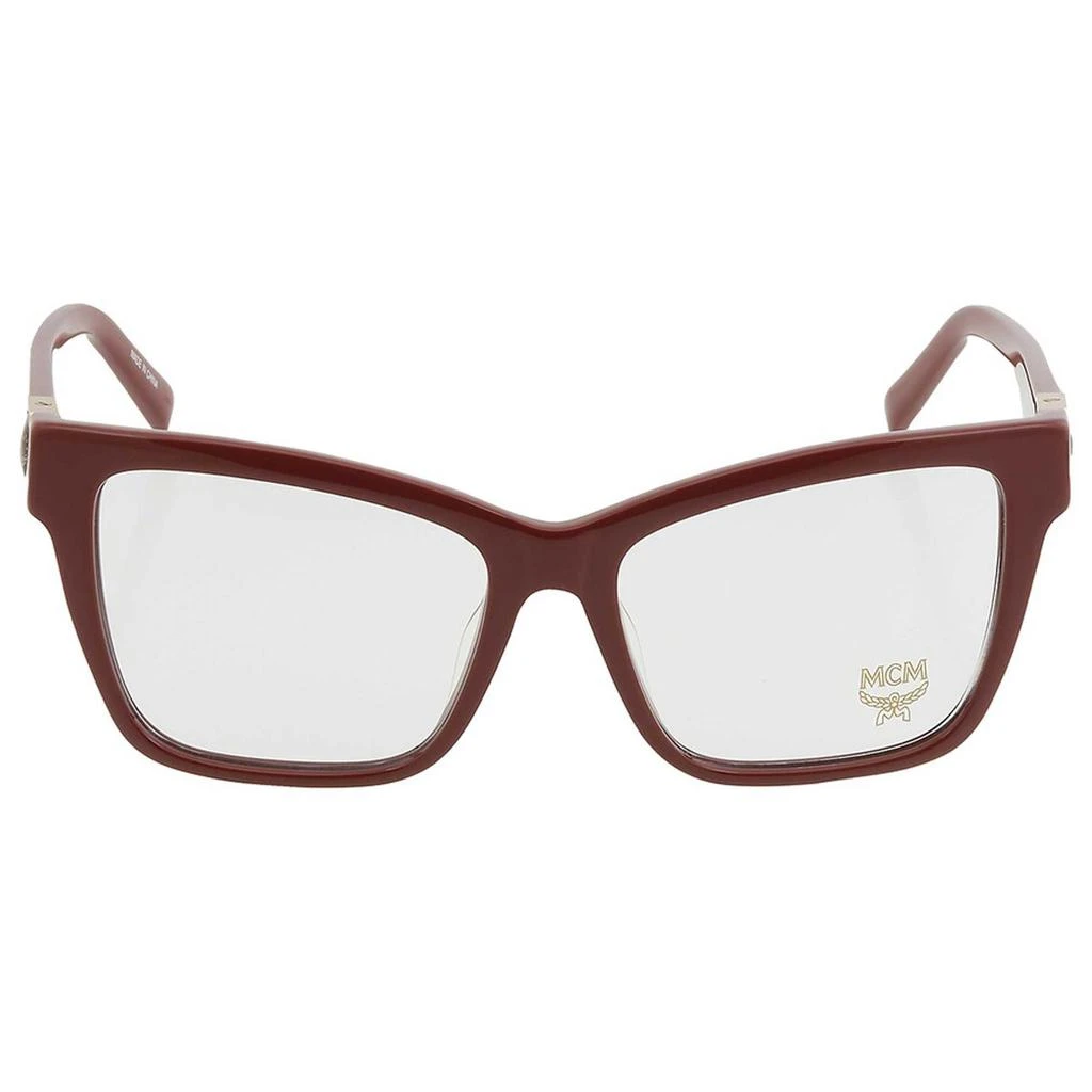 商品MCM|MCM Women's Eyeglasses - Burgundy Acetate Square Full-Rim Frame | MCM2719 602,价格¥383,第2张图片详细描述