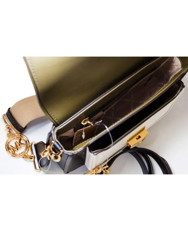 商品Michael Kors|Michael Kors Brandshaw Medium Color-Block Leather Women's Crossbody Bag 30T1G2BM2L-315,价格¥1005,第3张图片详细描述