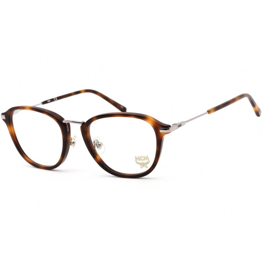 商品MCM|MCM Unisex Eyeglasses - Clear Lens Havana Acetate/Metal Square Frame | MCM2703 214,价格¥237,第1张图片