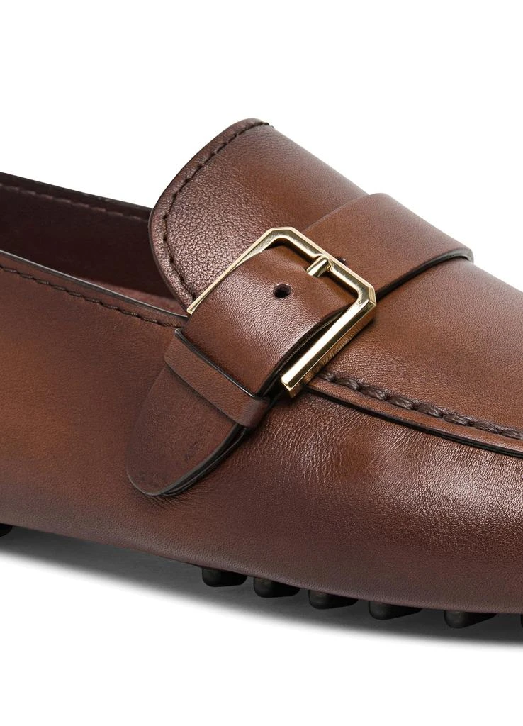 商品Santoni|Driver 皮革莫卡辛鞋,价格¥5677,第4张图片详细描述