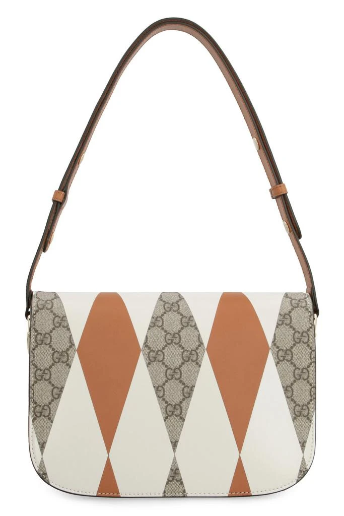 商品Gucci|Gucci Horsebit 1955 Geometric Pattern Small Shoulder Bag,价格¥23192,第2张图片详细描述