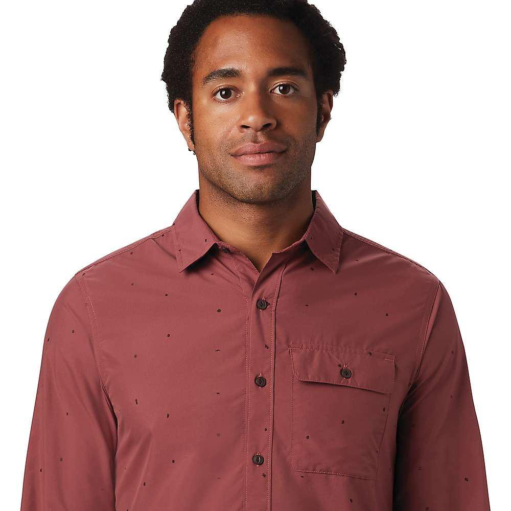 商品Mountain Hardwear|Men's Greenstone LS Shirt,价格¥292,第4张图片详细描述