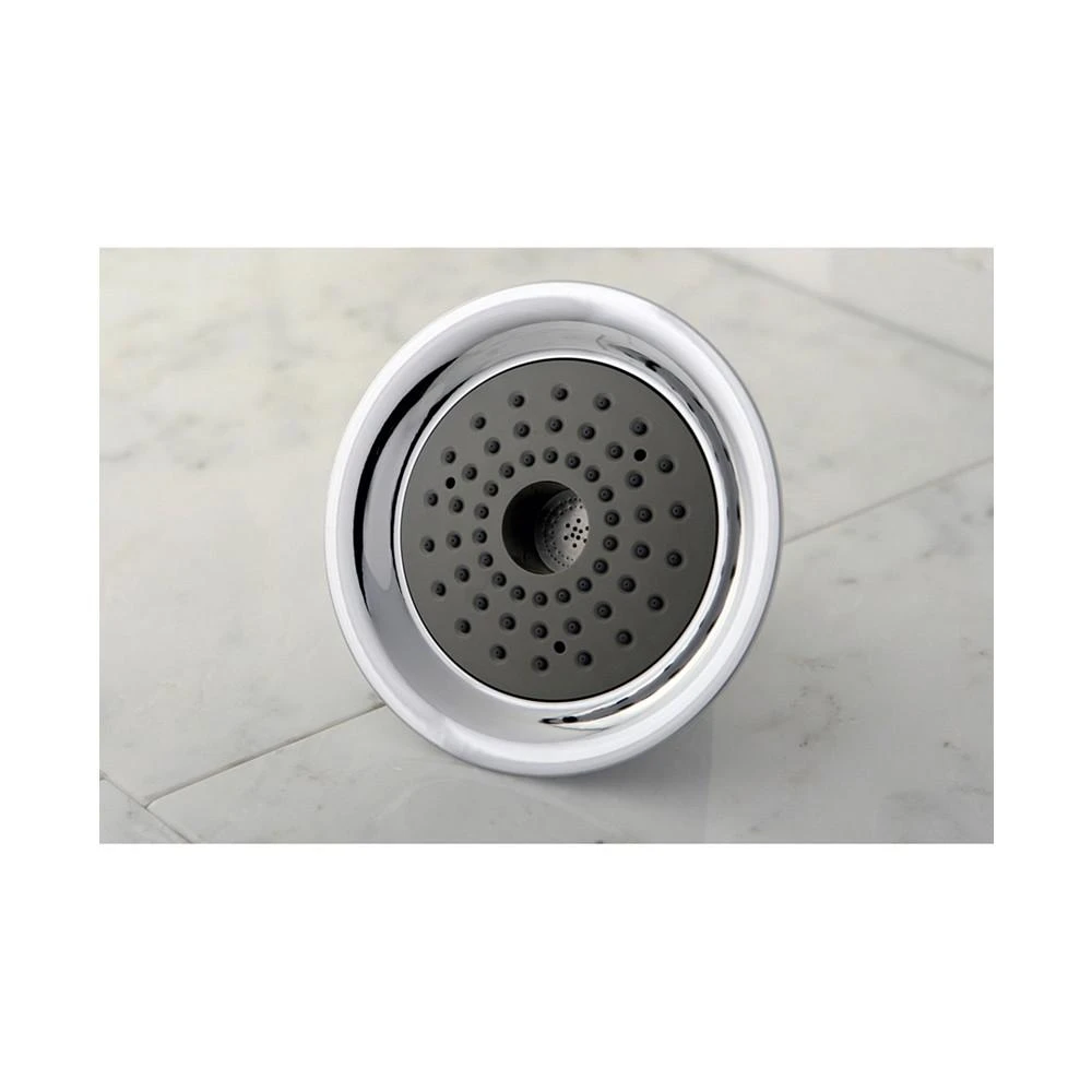 商品Kingston Brass|2 Function 6-Inch 1.75GPM ABS Shower Head with ABS Bal-Jnt in Polished Chrome,价格¥370,第3张图片详细描述