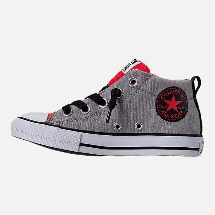 商品Converse|Boys' Little Kids' Converse Chuck Taylor Street Mid Casual Shoes,价格¥112,第4张图片详细描述