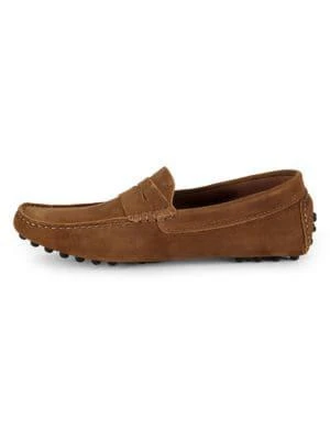 商品Massimo Matteo|Suede Driving Penny Loafers,价格¥716,第4张图片详细描述