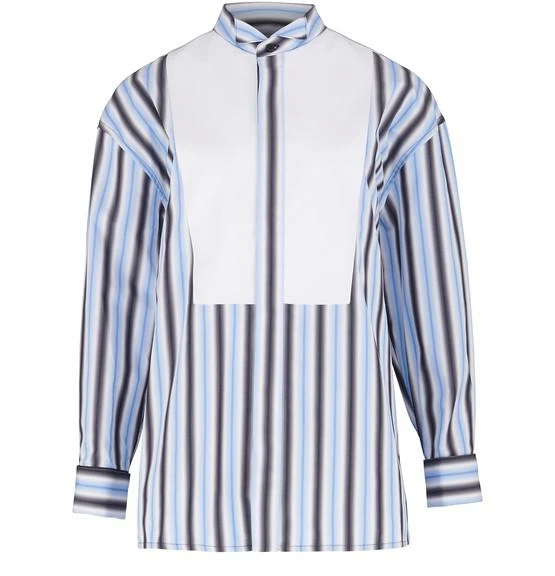 商品Marni|Tuxedo striped cotton shirt,价格¥2802,第1张图片