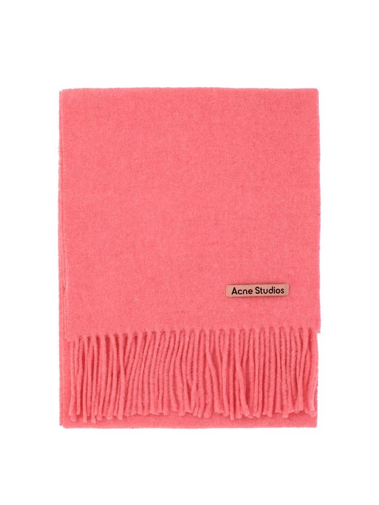 商品Acne Studios|Fringed Scarf Scarves Pink,价格¥720,第1张图片