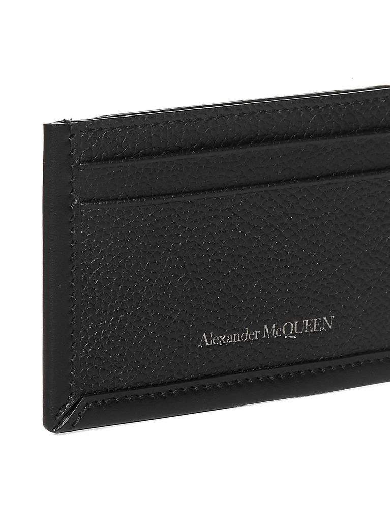 商品Alexander McQueen|Alexander McQueen Logo Embossed Cardholder,价格¥459,第4张图片详细描述