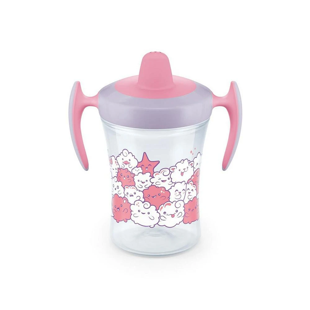 商品NUK|Evolution Soft Spout Learner Cup, 8 oz, Hide N Seek, Pink,价格¥93,第1张图片