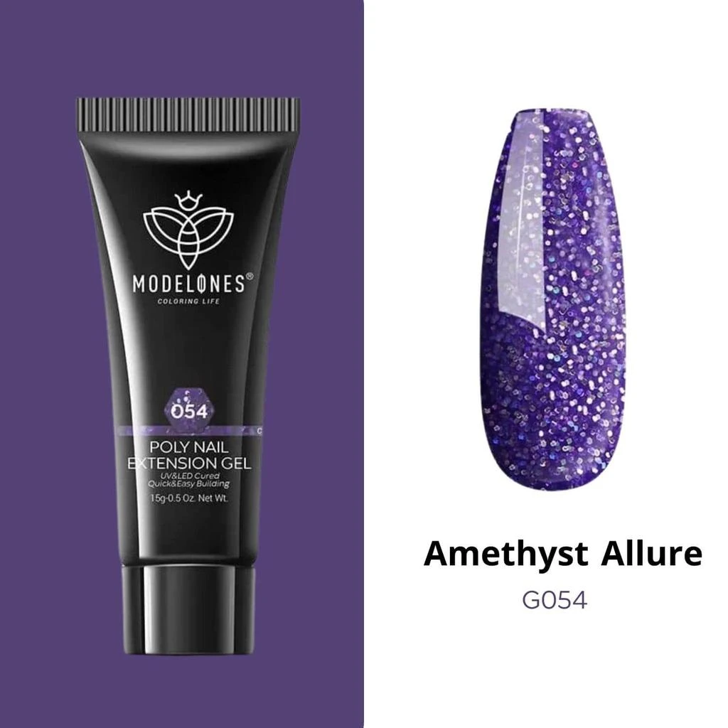 商品[国内直发] MODELONES|Amethyst Allure - Poly Nail Gel  (15g),价格¥45,第1张图片