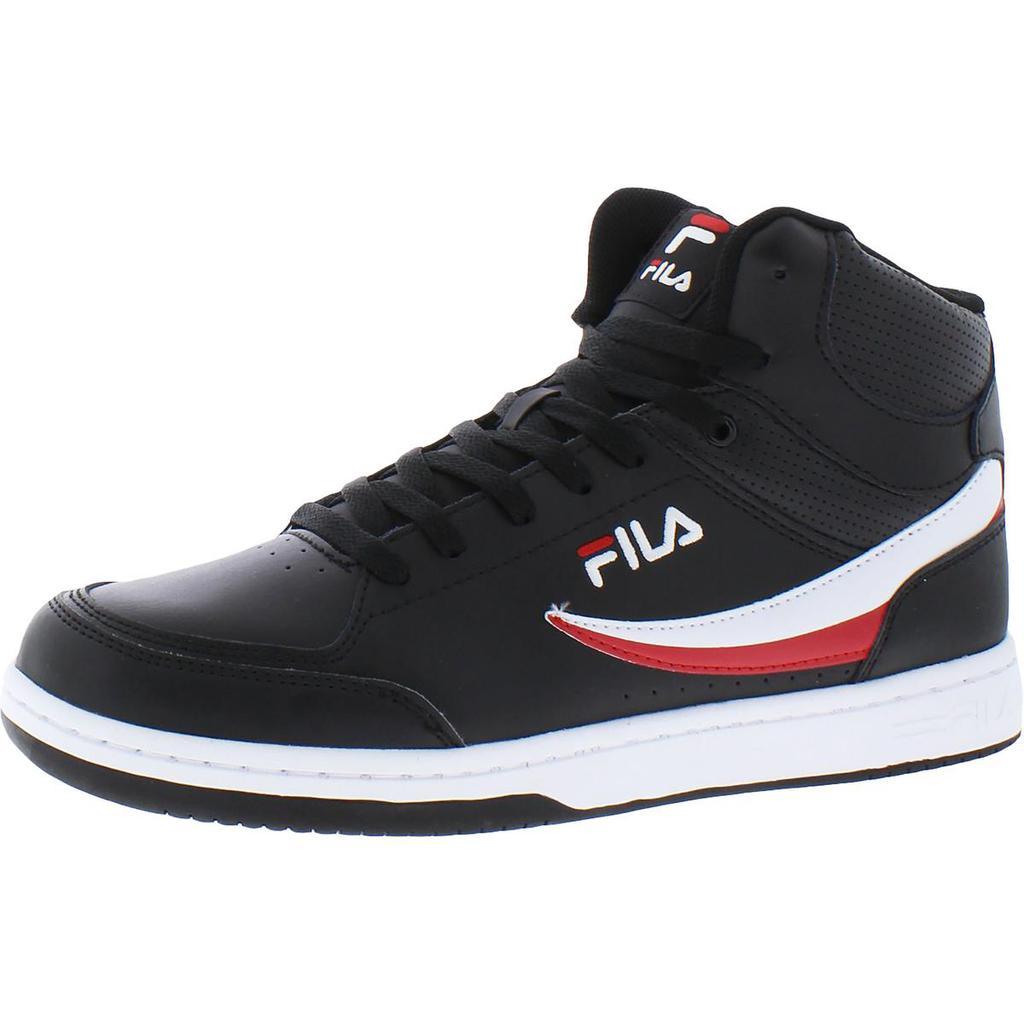 商品Fila|Fila Mens BBN 92 Mid Leather Fitness Mid-Top Sneakers,价格¥179,第3张图片详细描述