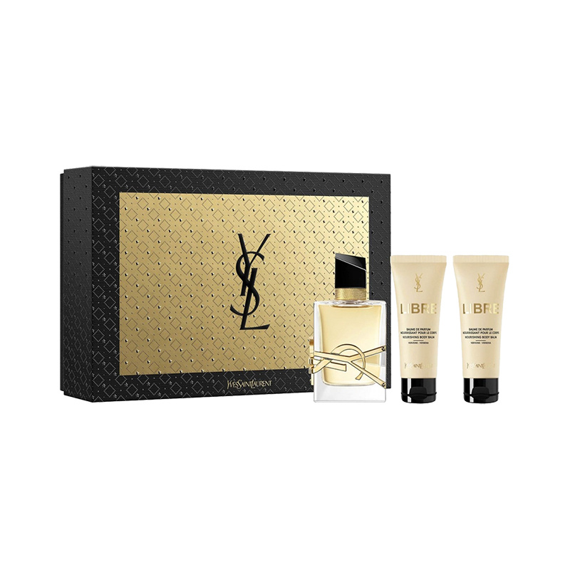 商品Yves Saint Laurent|圣罗兰自由之水圣诞限量套装 浓香水50ml+身体乳50mlx2,价格¥598,第1张图片
