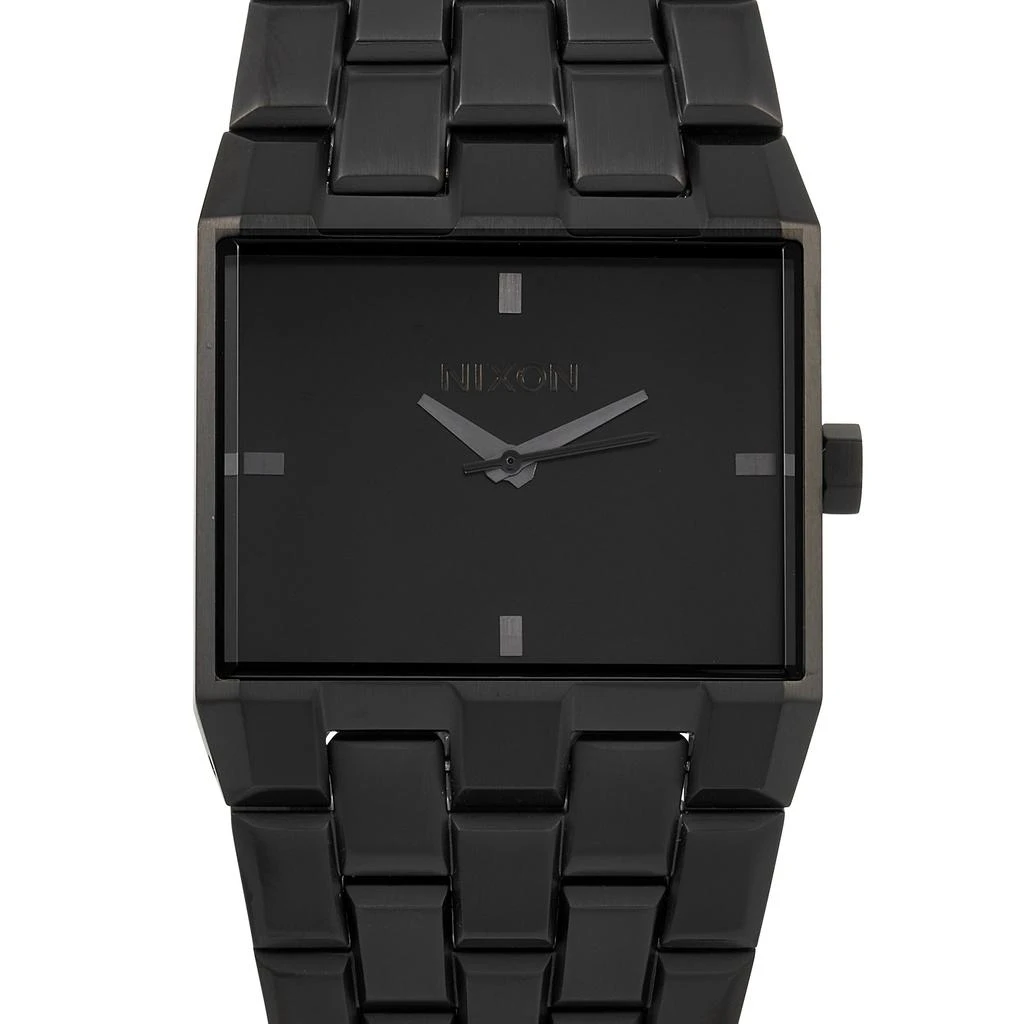 商品Nixon|Nixon Ticket II All Black 34mm Stainless Steel Watch A1262-001,价格¥1285,第1张图片