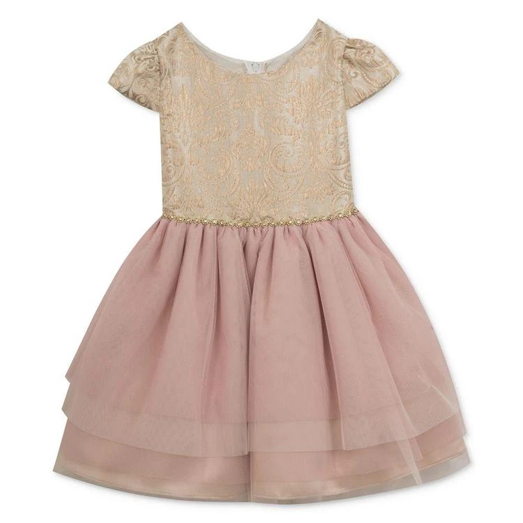 商品Rare Editions|Cap Sleeve Special Occassion Dress, Little Girls,价格¥201,第1张图片