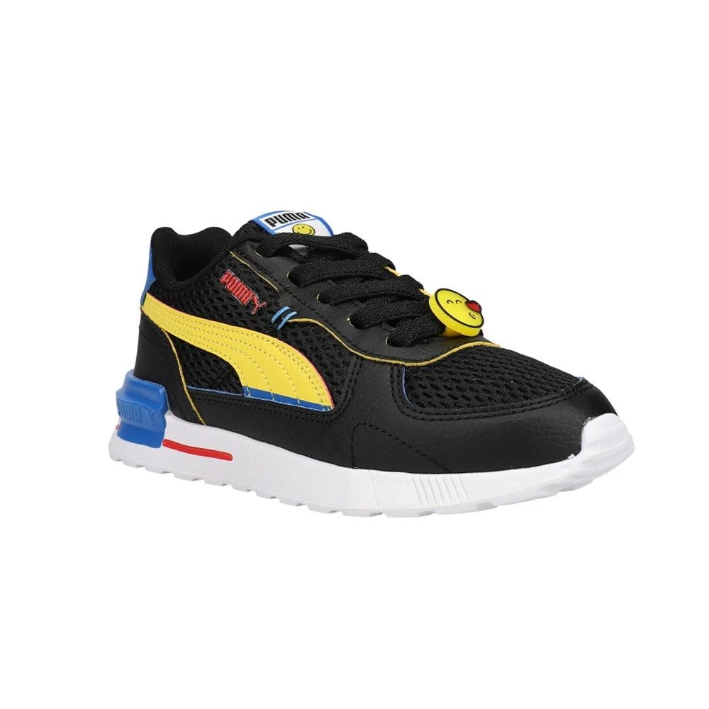 商品Puma|Graviton Smileyworld Lace Up Sneakers(Little Kid),价格¥189,第2张图片详细描述