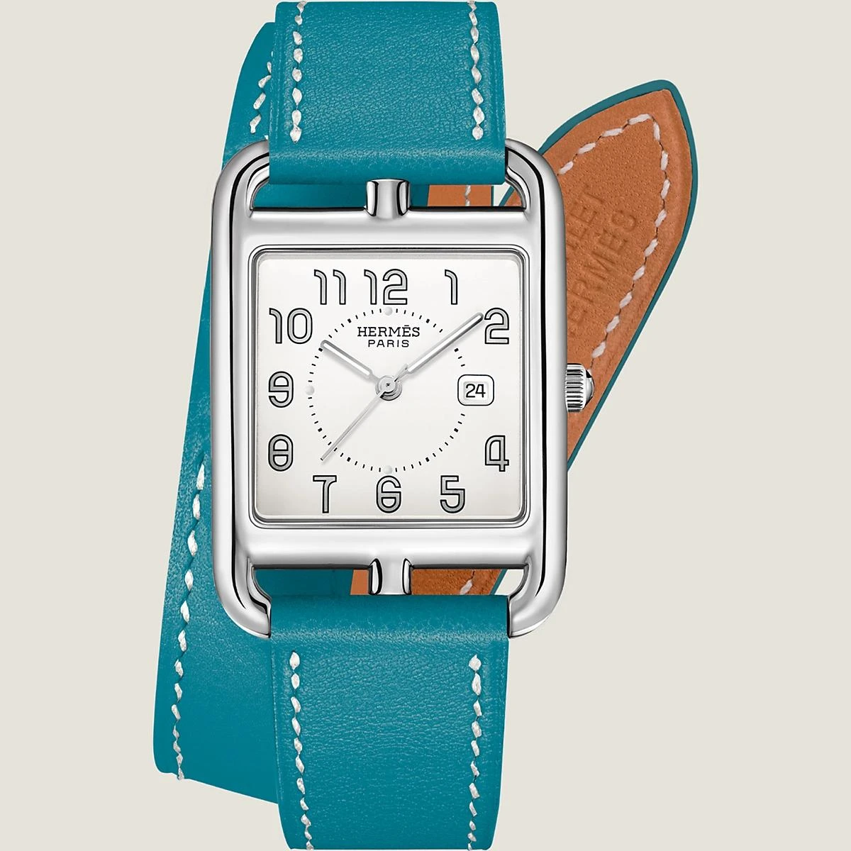 【预售】 爱马仕 24秋冬 女士 手表带 Bracelet pour Cape Cod Grand modèle 37 mm, double tour WKB0073WK75091 商品