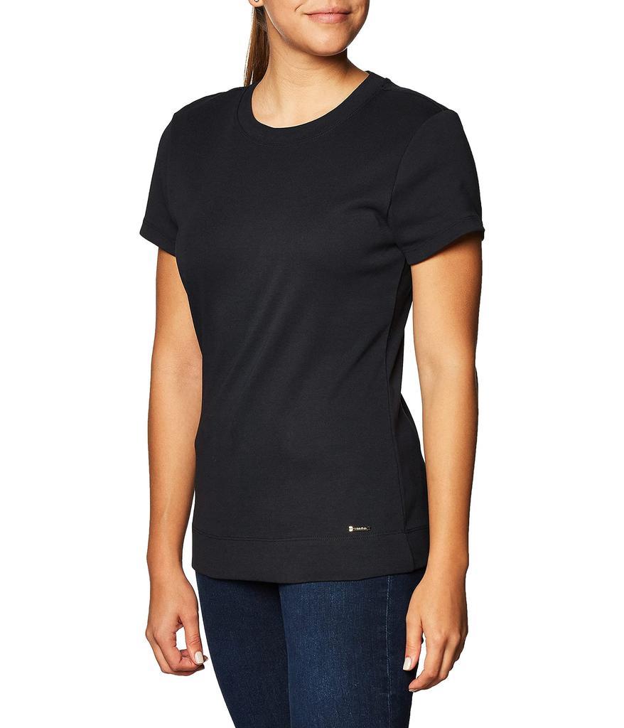商品Calvin Klein|Women's 100% Cotton Crew Neck T-Shirt,价格¥361,第4张图片详细描述