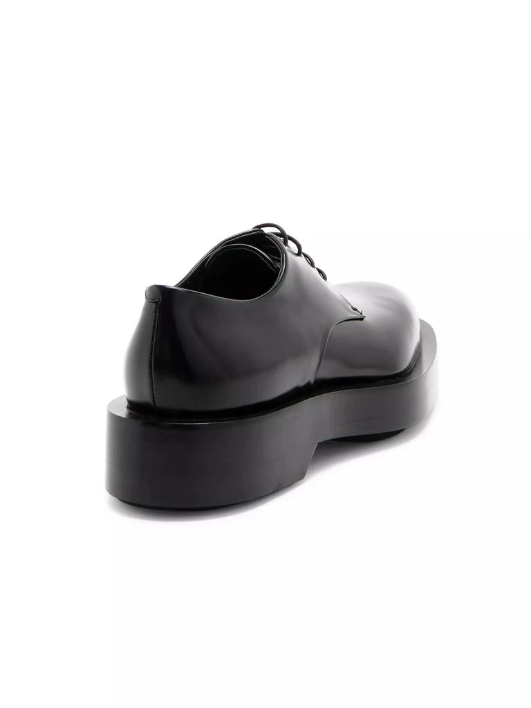 商品Jil Sander|Elegant Platform Leather Shoes,价格¥10647,第3张图片详细描述