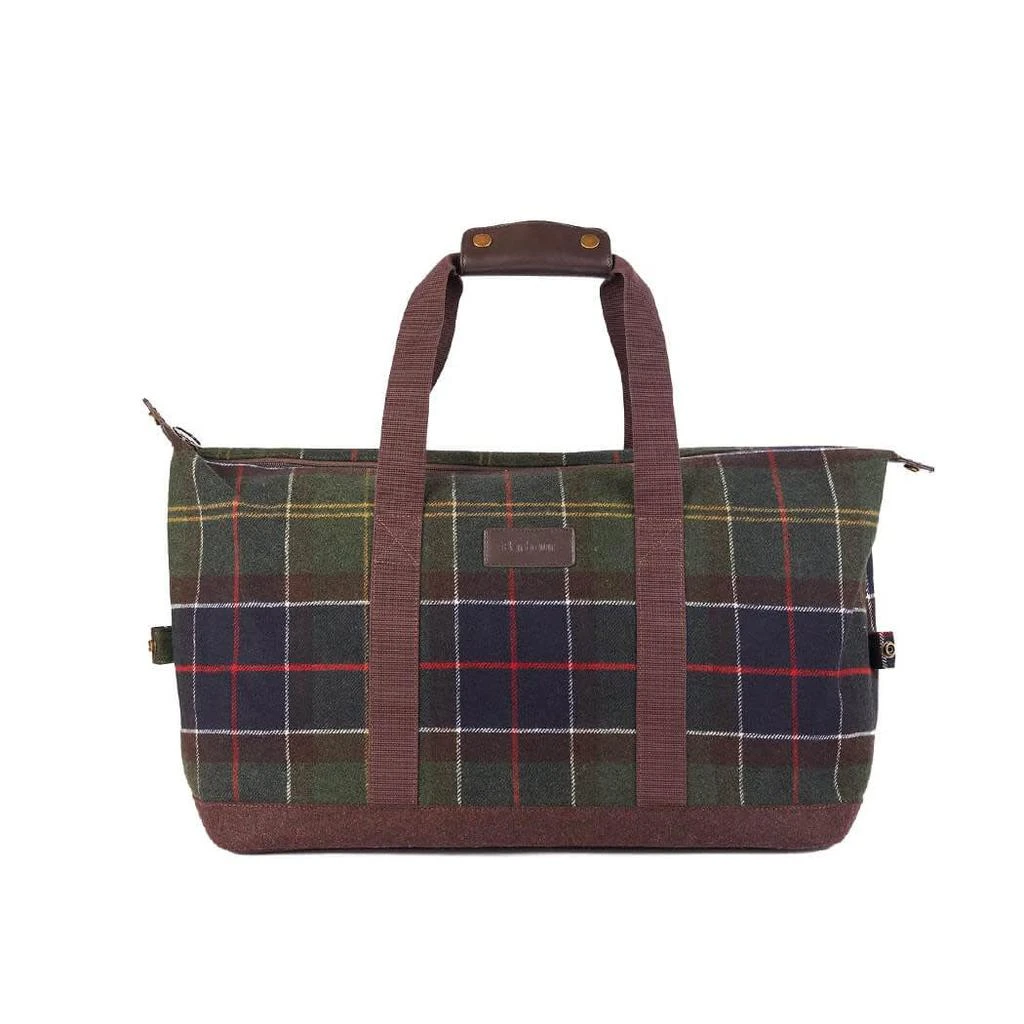 商品Barbour|Cree Tartan Green Blue Duffle Bag,价格¥1327,第1张图片