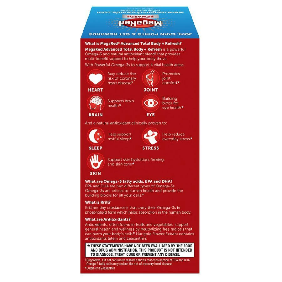 商品MegaRed|Total Body + Refresh Supplement,价格¥260,第3张图片详细描述