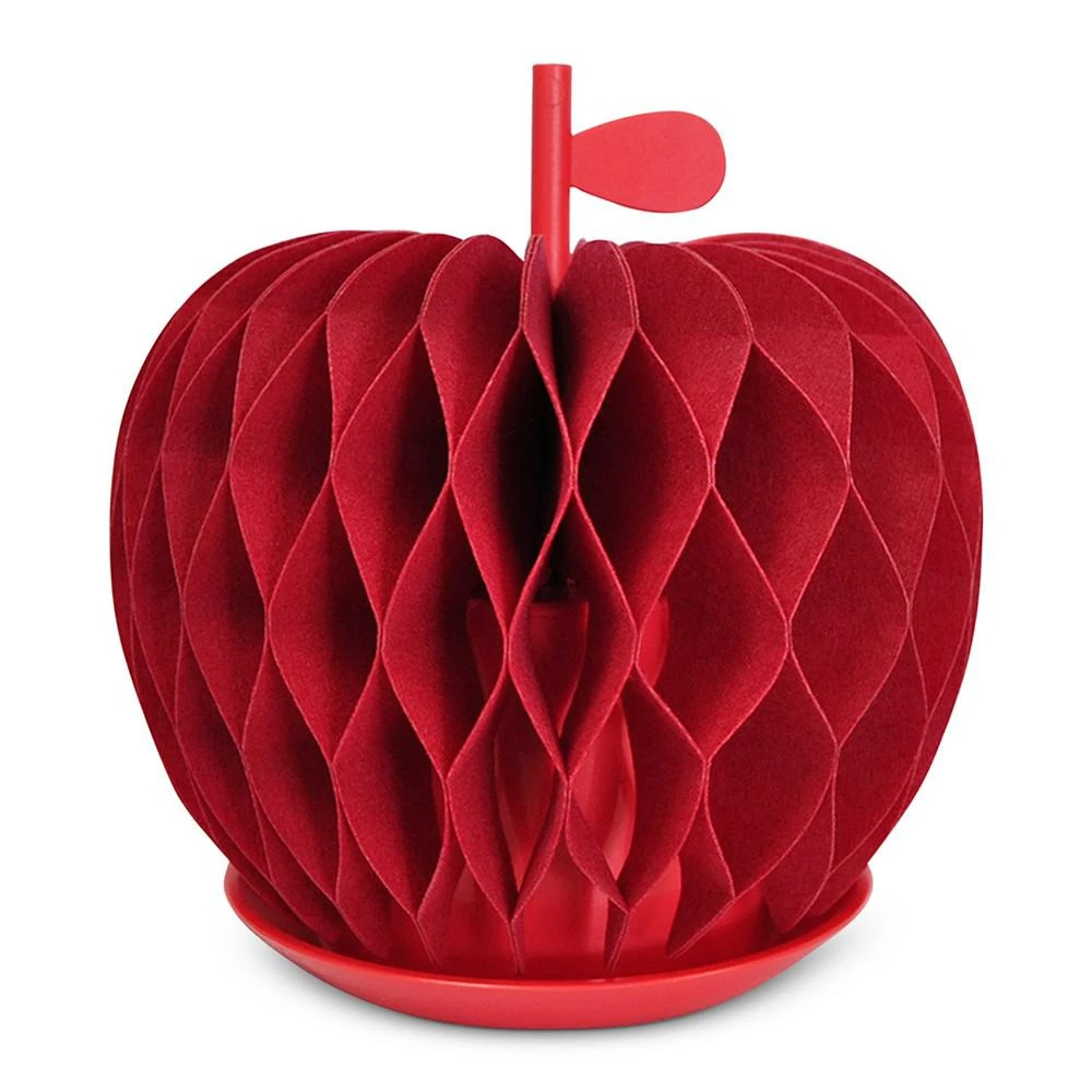 商品Hitrons Solutions|Natural Water Non-Electric Personal Apple Humidifier, Red,价格¥239,第4张图片详细描述