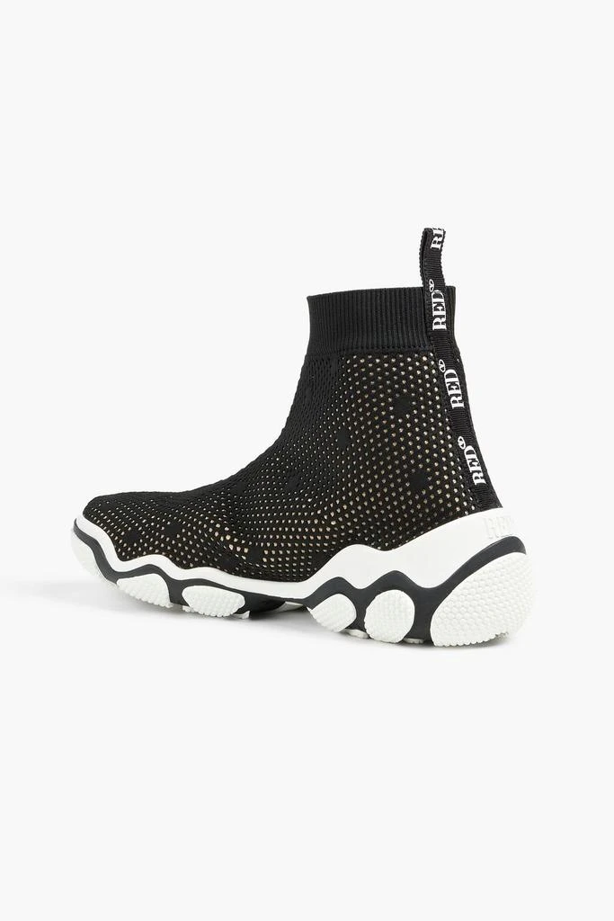 商品RED Valentino|Glam Run mesh high-top sneakers,价格¥425,第3张图片详细描述