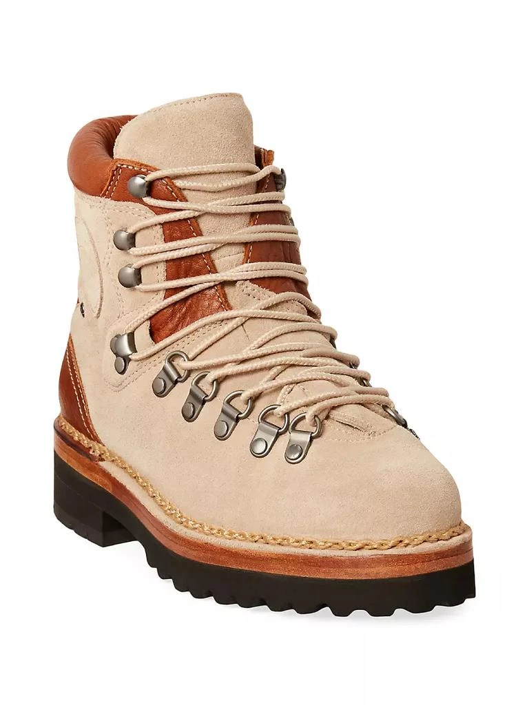 商品Ralph Lauren|Alpine Suede & Leather Hiking Boots,价格¥1973,第2张图片详细描述