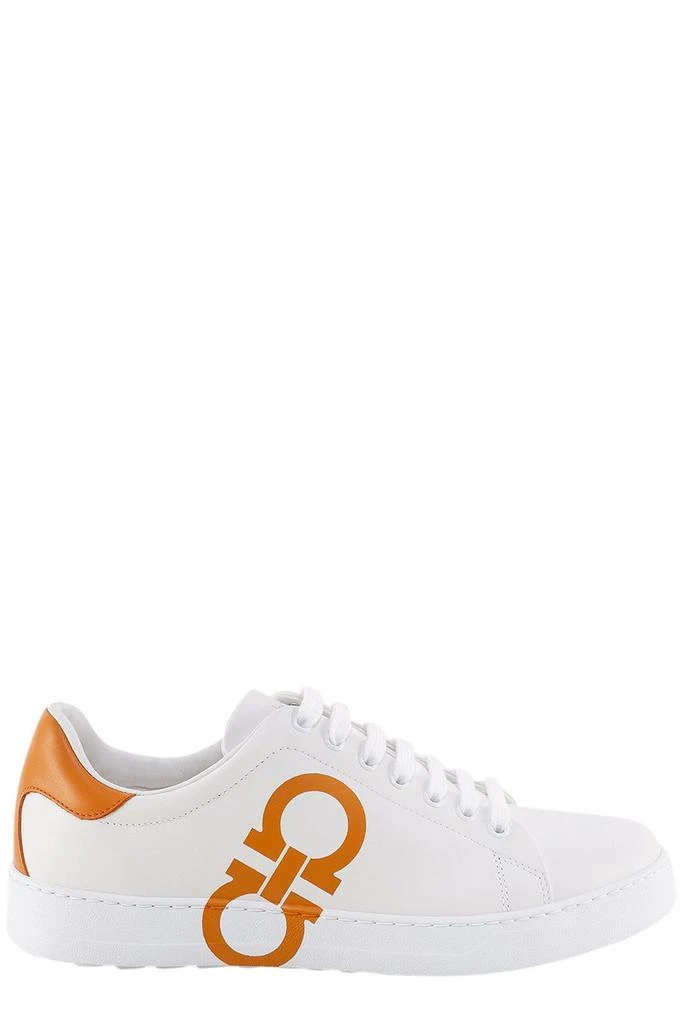 商品Salvatore Ferragamo|Salvatore Ferragamo Gancini Lace-Up Sneakers,价格¥2993,第1张图片