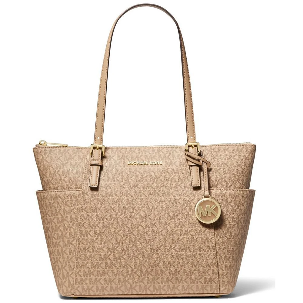 商品Michael Kors|Logo Jet Set East West Top Zip Tote,价格¥767,第2张图片详细描述